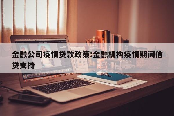 金融公司疫情贷款政策:金融机构疫情期间信贷支持
