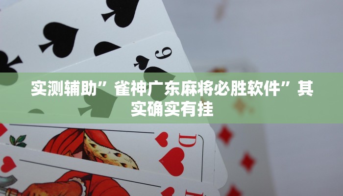 实测辅助”微乐四川麻将有人开挂吗”其实确实有挂