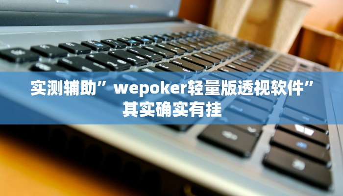 实测辅助”AApoker可以作弊”其实确实有挂