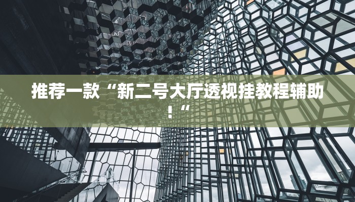 实测辅助”对战互娱透视”开挂详细教程