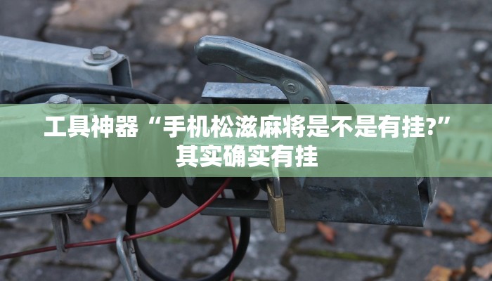 工具神器“手机松滋麻将是不是有挂?”其实确实有挂