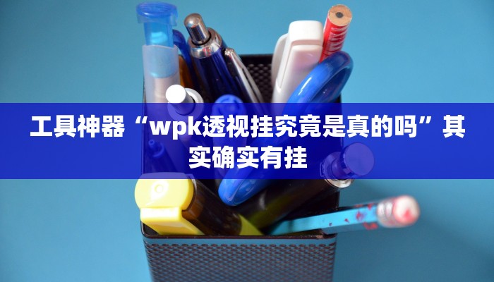 工具神器“wpk透视挂究竟是真的吗”其实确实有挂