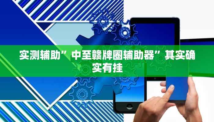 实测辅助”中至赣牌圈辅助器”其实确实有挂