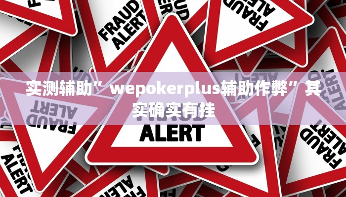 实测辅助”wepokerplus辅助作弊”其实确实有挂