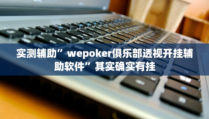 实测辅助”wepoker俱乐部透视开挂辅助软件”其实确实有挂