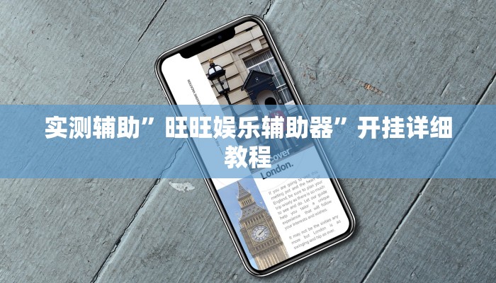 实测辅助”旺旺娱乐辅助器”开挂详细教程
