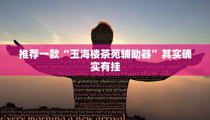 推荐一款“玉海楼茶苑辅助器”其实确实有挂