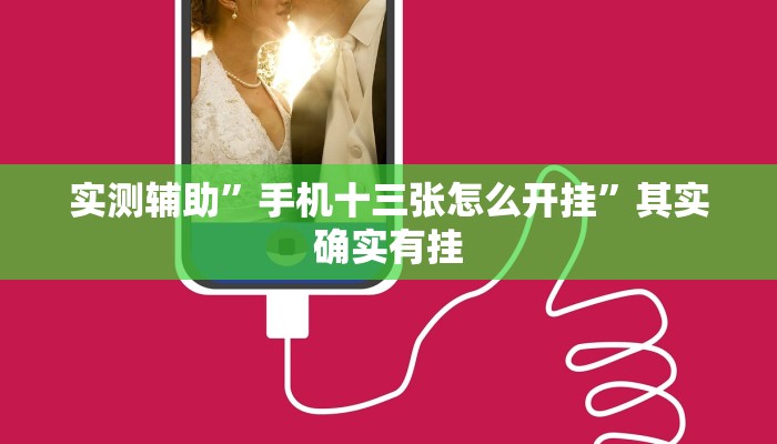 实测辅助”手机十三张怎么开挂”其实确实有挂