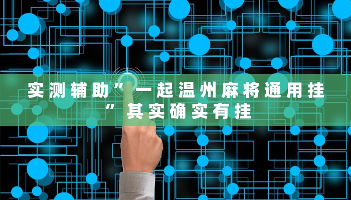 实 测 辅 助 ” 一 起 温 州 麻 将 通 用 挂 ” 其 实 确 实 有 挂