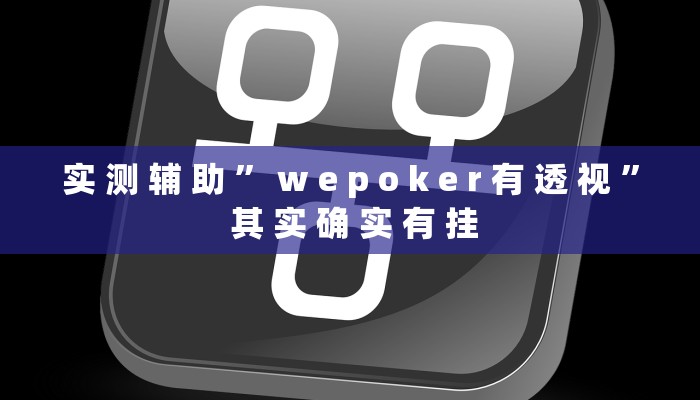 实 测 辅 助 ” w e p o k e r 有 透 视 ” 其 实 确 实 有 挂