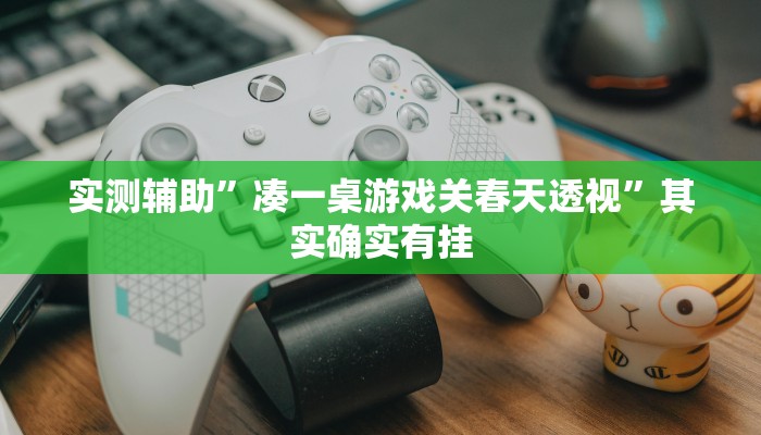 实测辅助”凑一桌游戏关春天透视”其实确实有挂
