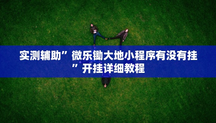 实测辅助”微乐锄大地小程序有没有挂”开挂详细教程