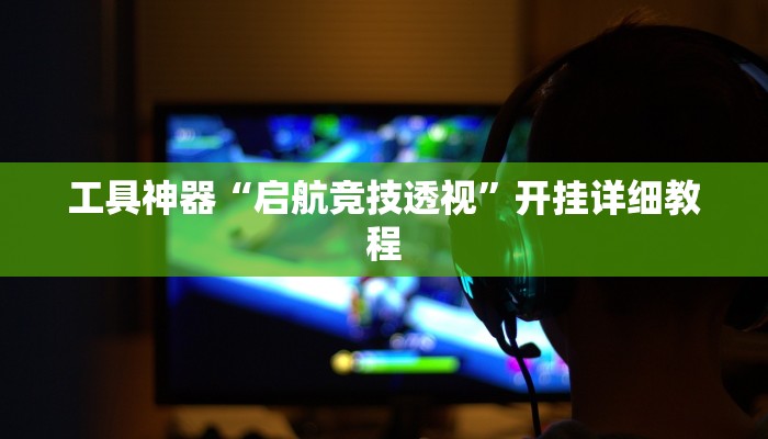 工具神器“启航竞技透视”开挂详细教程