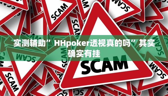 实测辅助”HHpoker透视真的吗”其实确实有挂