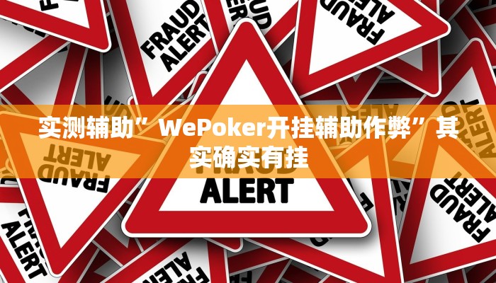 实测辅助”WePoker开挂辅助作弊”其实确实有挂