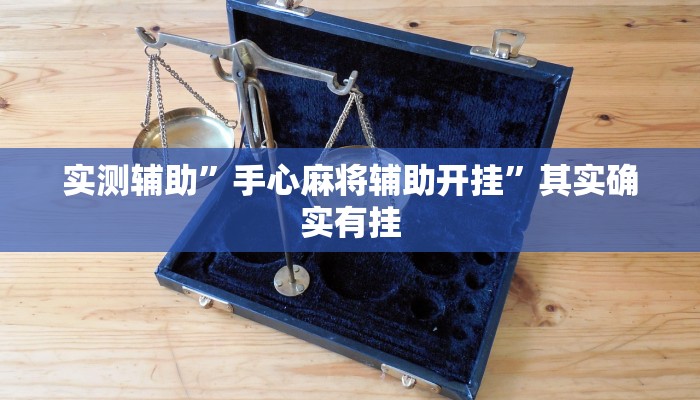 实测辅助”手心麻将辅助开挂”其实确实有挂