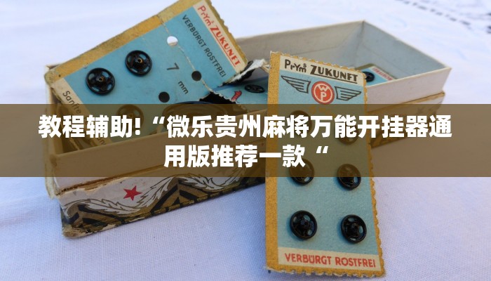教程辅助!“微乐贵州麻将万能开挂器通用版推荐一款“