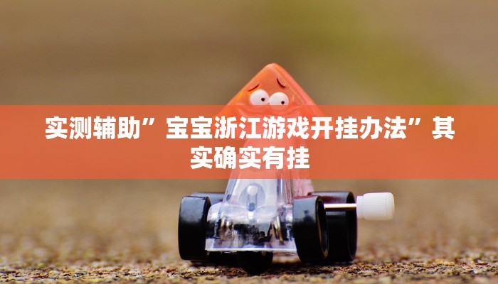 实测辅助”宝宝浙江游戏开挂办法”其实确实有挂