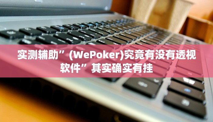 实测辅助”(WePoker)究竟有没有透视软件”其实确实有挂