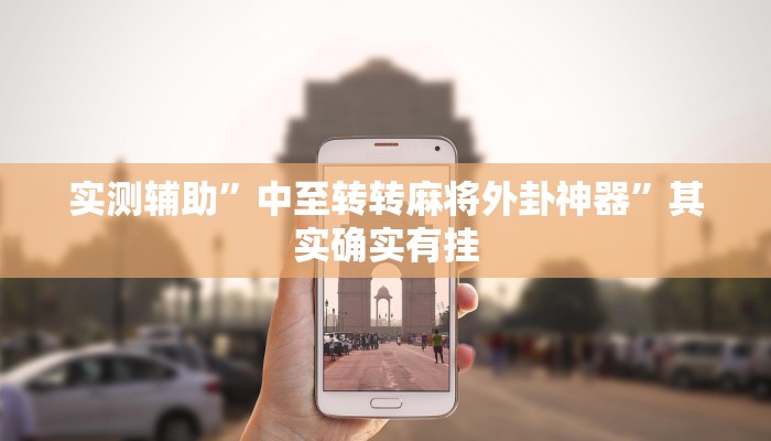 实测辅助”中至转转麻将外卦神器”其实确实有挂