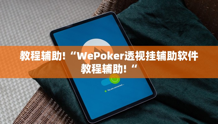 教程辅助!“WePoker透视挂辅助软件教程辅助!“