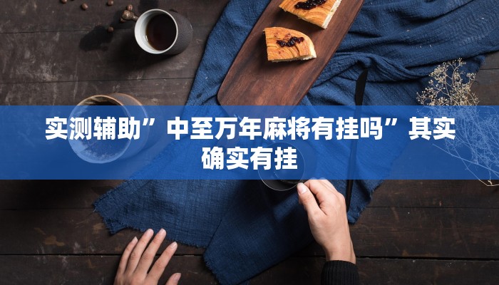 实测辅助”中至万年麻将有挂吗”其实确实有挂