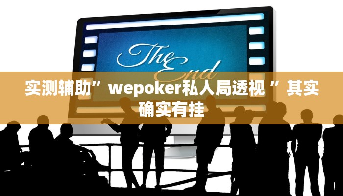 实测辅助”wepoker私人局透视 ”其实确实有挂