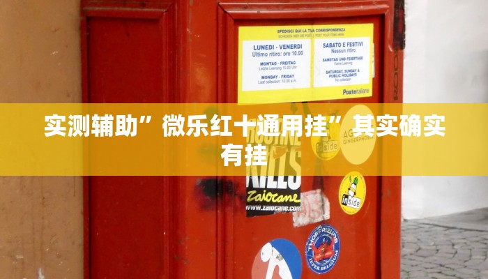 实测辅助”微乐红十通用挂”其实确实有挂