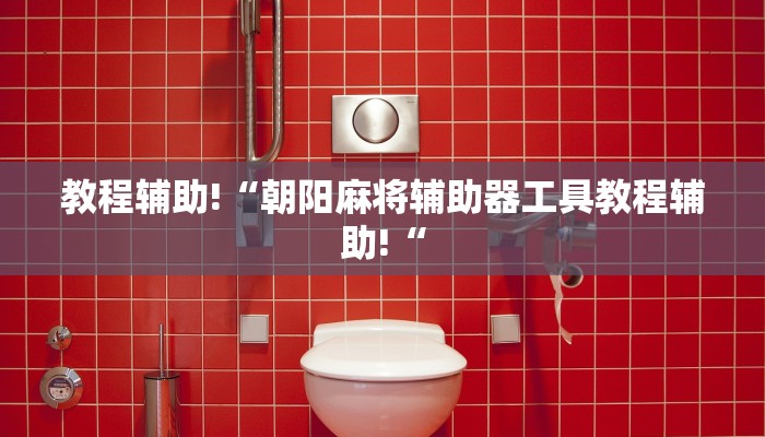 教程辅助!“朝阳麻将辅助器工具教程辅助!“