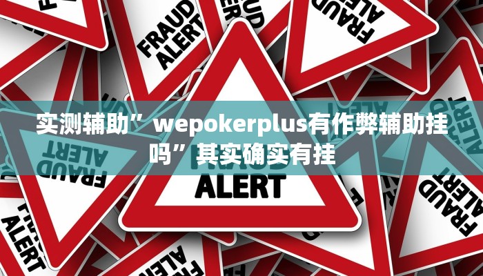 实测辅助”wepokerplus有作弊辅助挂吗”其实确实有挂