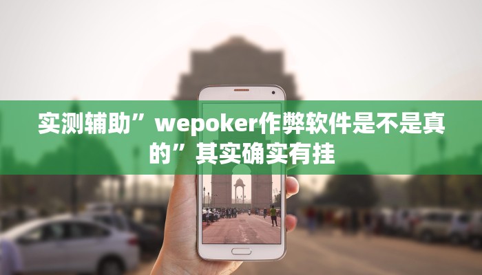 实测辅助”wepoker作弊软件是不是真的”其实确实有挂