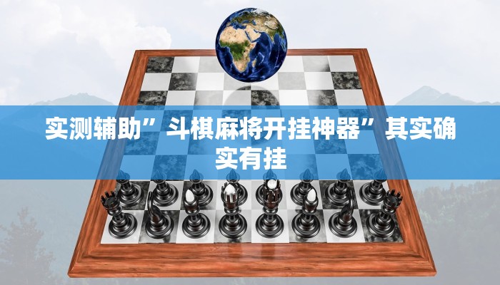 实测辅助”斗棋麻将开挂神器”其实确实有挂