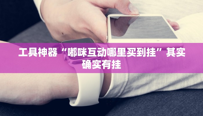工具神器“嘟咪互动哪里买到挂”其实确实有挂