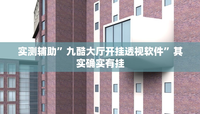 实测辅助”九酷大厅开挂透视软件”其实确实有挂