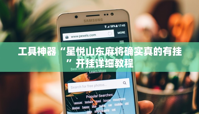 工具神器“星悦山东麻将确实真的有挂”开挂详细教程