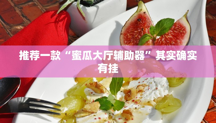 推荐一款“蜜瓜大厅辅助器”其实确实有挂