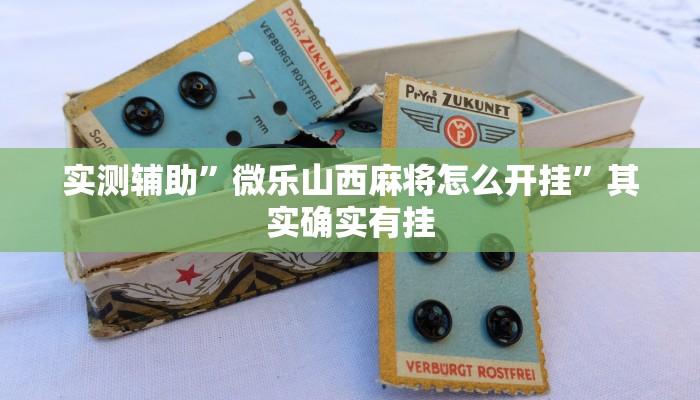 实测辅助”微乐山西麻将怎么开挂”其实确实有挂