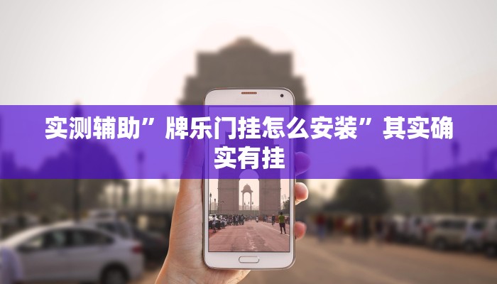实测辅助”牌乐门挂怎么安装”其实确实有挂
