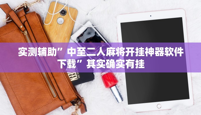 实测辅助”中至二人麻将开挂神器软件下载”其实确实有挂