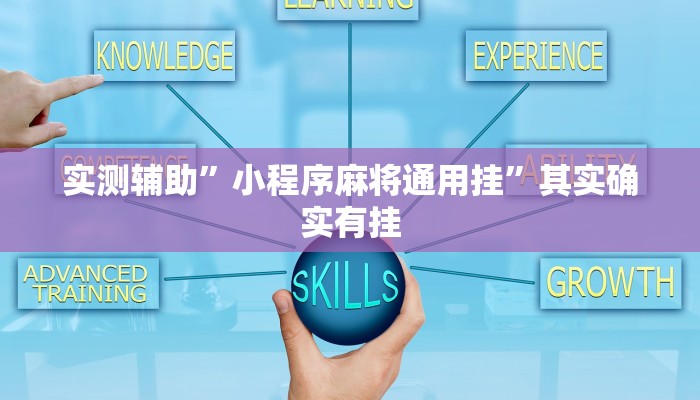 实测辅助”小程序麻将通用挂”其实确实有挂