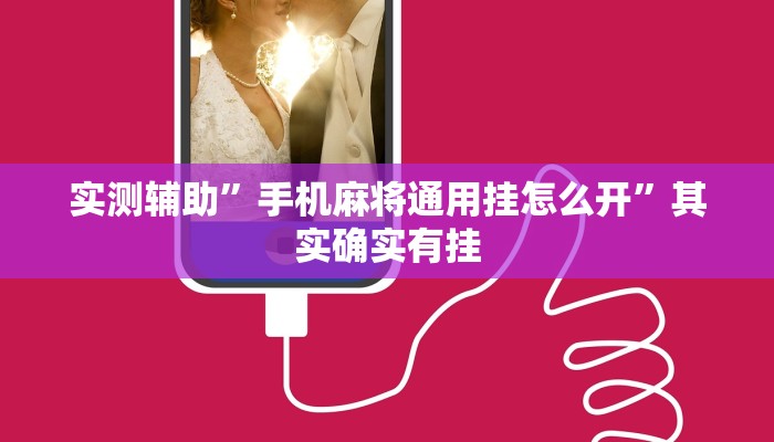 实测辅助”手机麻将通用挂怎么开”其实确实有挂