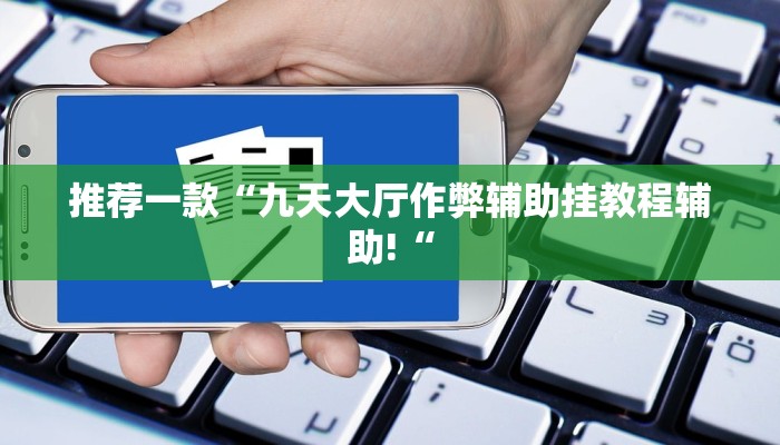 推荐一款“九天大厅作弊辅助挂教程辅助!“