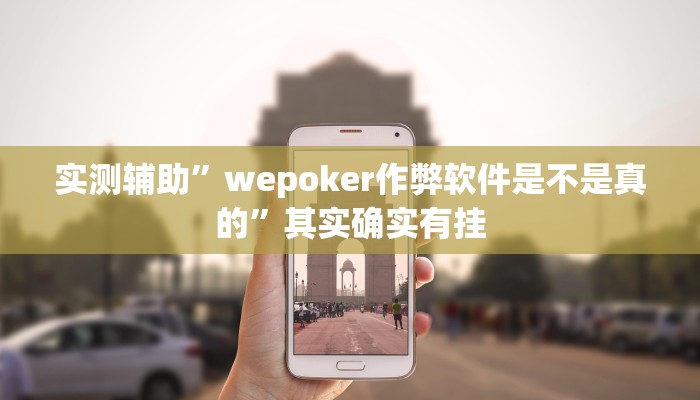实测辅助”wepoker作弊软件是不是真的”其实确实有挂