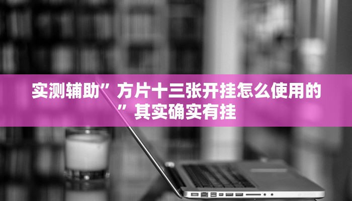 实测辅助”方片十三张开挂怎么使用的”其实确实有挂