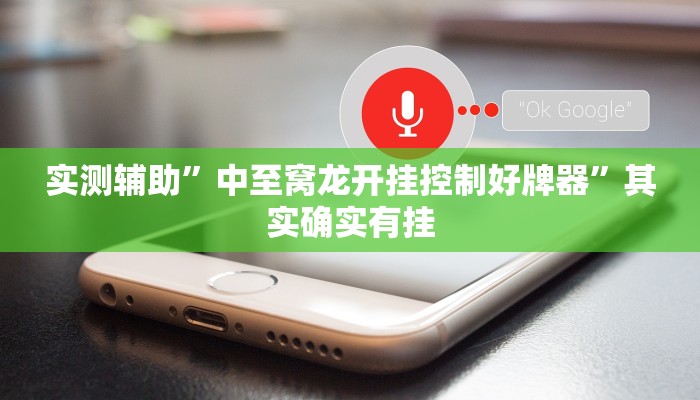 实测辅助”中至窝龙开挂控制好牌器”其实确实有挂