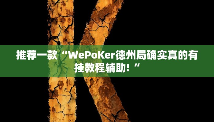 实测辅助”方片十三张辅助怎么开挂”(原来确实是有挂)