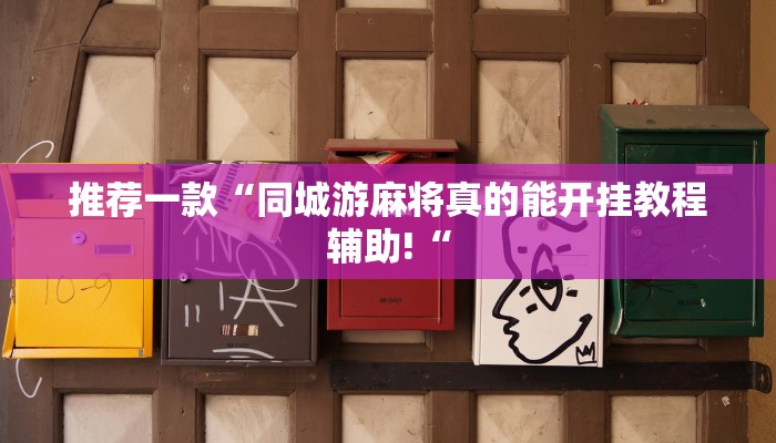 实测辅助”家乡大二怎么开挂”(原来确实是有挂)
