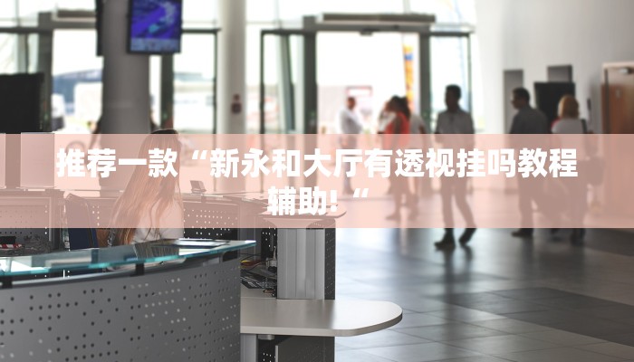 推荐一款“新永和大厅有透视挂吗教程辅助!“