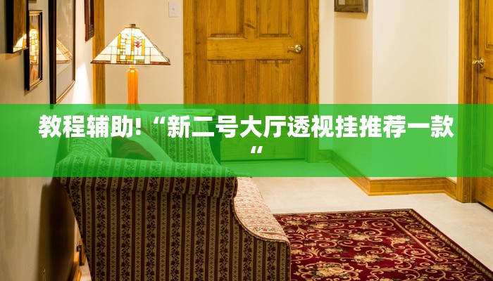 教程辅助!“新二号大厅透视挂推荐一款“