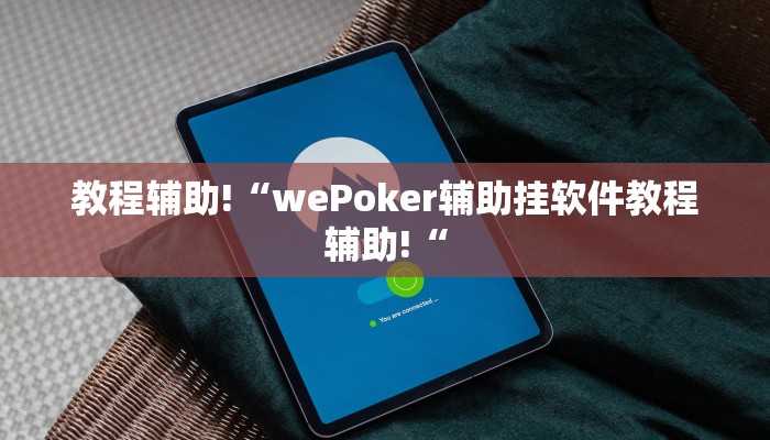 教程辅助!“wePoker辅助挂软件教程辅助!“